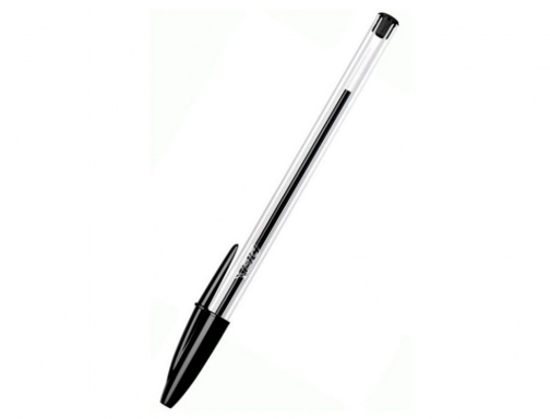 Boligrafo Bic cristal original tinta negra unidad 8373632 , negro, imagen 4 mini