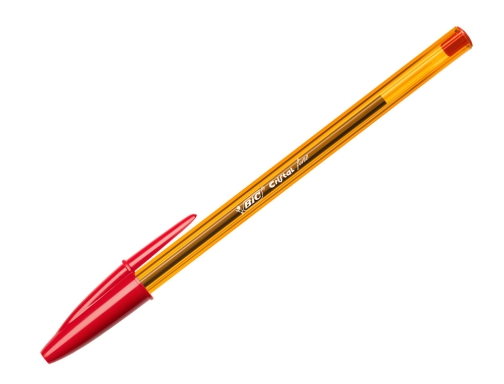 Boligrafo Bic cristal punta fina rojo 872720, imagen 3 mini