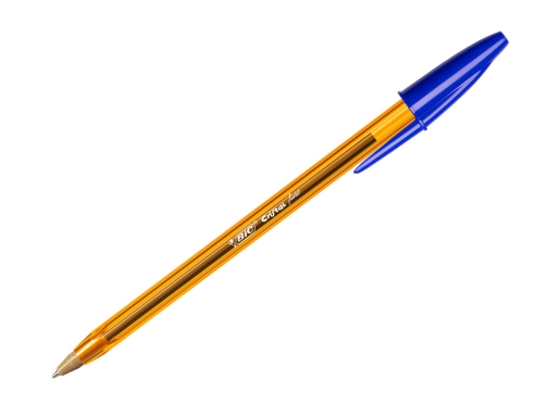 Boligrafo Bic cristal punta fina azul 872730, imagen 2 mini