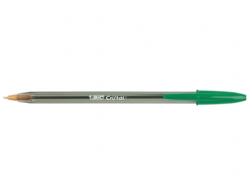 Boligrafo Bic cristal original tinta verde unidad 8373629, imagen 2 mini