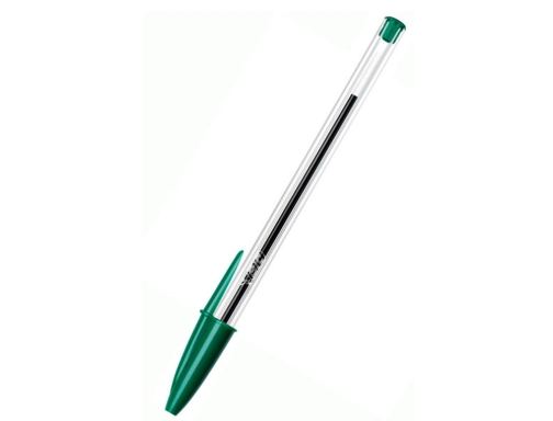 Boligrafo Bic cristal original tinta verde unidad 8373629, imagen 4 mini