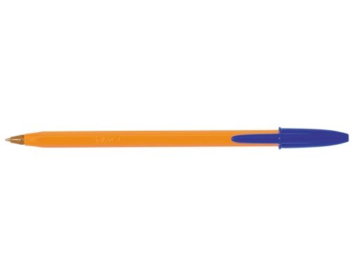 Boligrafo Bic naranja fine original azul 8099221