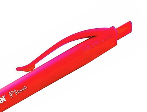 Boligrafo Milan p1 retractil 1 mm touch rojo 176512925, imagen 5 mini