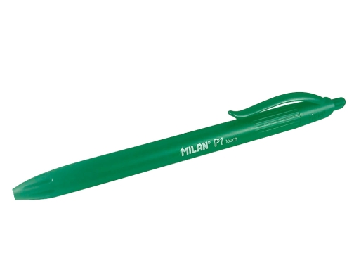 Boligrafo Milan p1 retractil 1 mm touch verde 176513925, imagen 3 mini