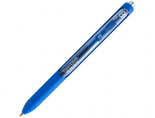 Boligrafo paper mate inkjoy retractil gel pen 0,7mm azul punta de bola Papermate 1957054, imagen 2 mini