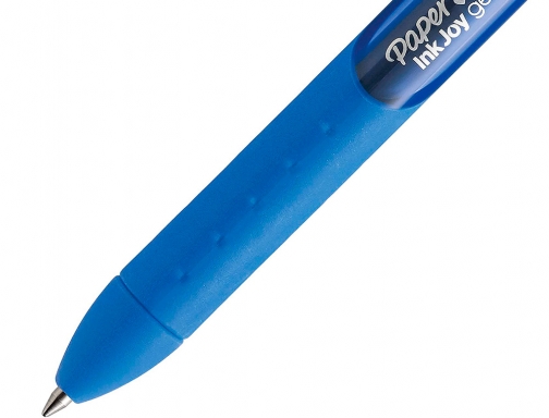 Boligrafo paper mate inkjoy retractil gel pen 0,7mm azul punta de bola Papermate 1957054, imagen 3 mini
