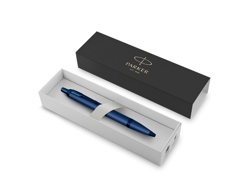 Boligrafo Parker im professionals monochrome blue en estuche de regalo 2172966, imagen 3 mini