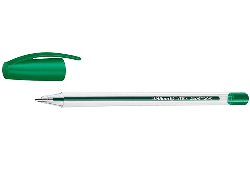 Boligrafo Pelikan stick super soft verde 601481, imagen 2 mini