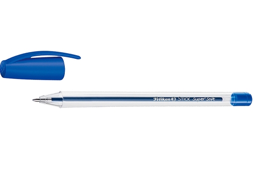 Boligrafo Pelikan stick super soft azul 601467, imagen 2 mini