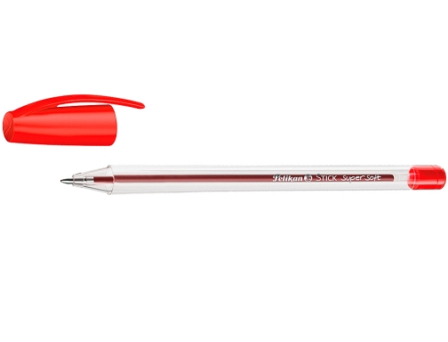 Boligrafo Pelikan stick super soft rojo 601474, imagen 2 mini