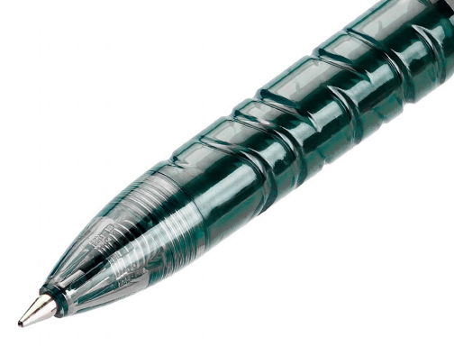 Boligrafo Pilot ecoball plastico reciclado tinta aceite punta de bola 1 mm NEBV , verde, imagen 3 mini