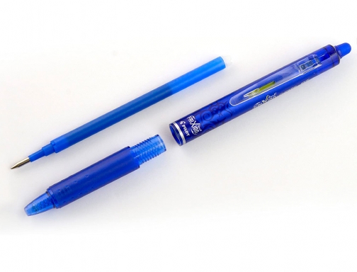 Boligrafo Pilot frixion clicker borrable 0,7 mm punta media azul en blister BFCA, imagen 3 mini