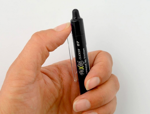 Boligrafo Pilot frixion clicker borrable 0,7 mm punta media negro en blister BFCN, imagen 5 mini