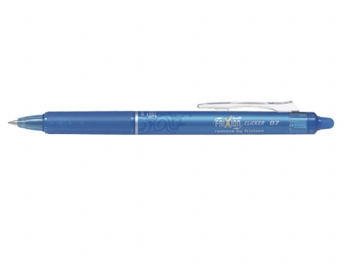 Boligrafo Pilot frixion clicker borrable 0,7 mm color azul claro NFCAC, imagen 2 mini