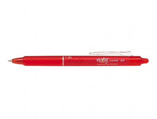 Boligrafo Pilot frixion clicker borrable 0,7 mm color rojo NFCR, imagen 2 mini