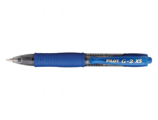 Boligrafo Pilot g-2 pixie azul tinta gel retractil sujecion de caucho NG2PA, imagen 2 mini
