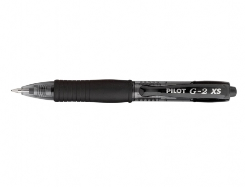 Boligrafo Pilot g-2 pixie negro tinta gel retractil sujecion de caucho NG2PN, imagen 2 mini
