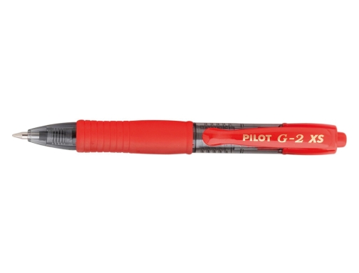 Boligrafo Pilot g-2 pixie rojo tinta gel retractil sujecion de caucho NG2PR, imagen 2 mini