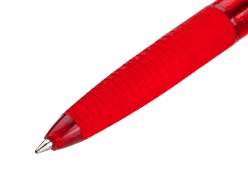 Boligrafo Pilot super grip g rojo retractil sujecion de caucho tinta base NSGGR , verde, imagen 3 mini