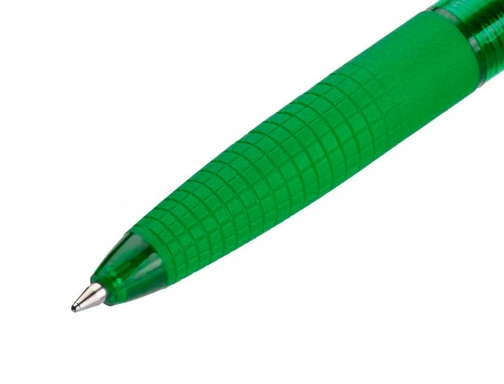 Boligrafo Pilot super grip g verde retractil sujecion de caucho tinta base NSGGV , surtidos, imagen 3 mini