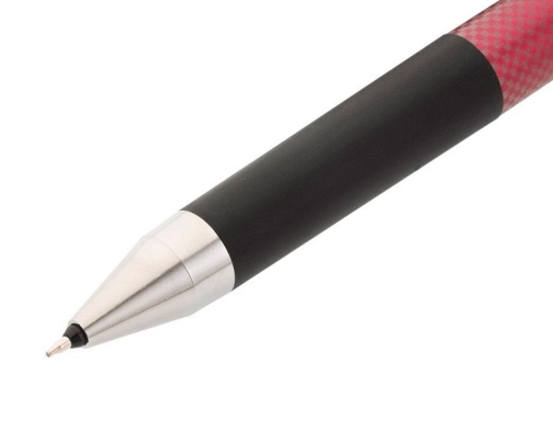 Boligrafo Pilot synergy point retractil sujecion de caucho tinta gel 0,5 mm NSR , rojo, imagen 2 mini