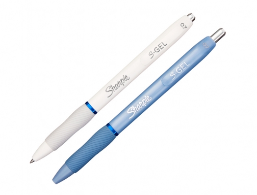 Boligrafo Sharpie fashion retractil tinta gel azul 0,7 mm color azul hielo 2162641, imagen 3 mini
