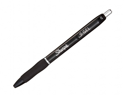Boligrafo Sharpie retractil tinta gel punta 0,7 mm color negro 2136595, imagen 4 mini