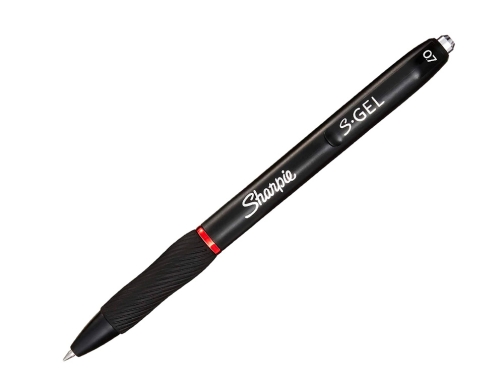 Boligrafo Sharpie retractil tinta gel punta 0,7 mm color rojo 2136599, imagen 3 mini