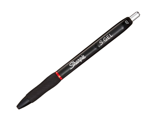 Boligrafo Sharpie retractil tinta gel punta 0,7 mm color rojo 2136599, imagen 4 mini