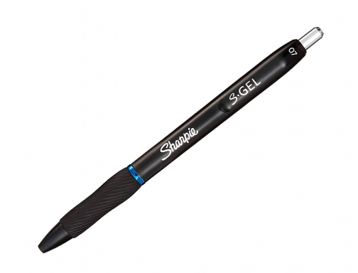 Boligrafo Sharpie retractil tinta gel punta 0,7 mm color azul 2136600, imagen 4 mini