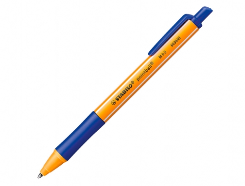 Boligrafo Stabilo pointball 0,5 mm azul 6030 41, imagen 2 mini