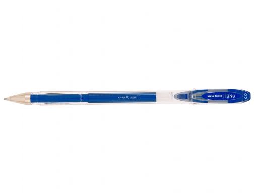 Boligrafo Uni-ball roller um-120 signo 0,7 mm tinta gel color azul Uniball 781260000, imagen 2 mini