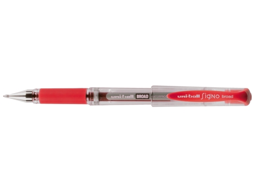 Boligrafo Uni-ball um-153 signo broad rojo 1 mm tinta gel Uniball 218867000 , negro, imagen 2 mini