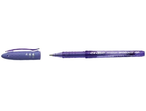 Boligrafo Uniball Uf202 Fantho Uf2020800 , Violeta, imagen 2 mini