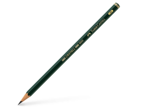 Lapices de grafito faber 9000 4b unidad Faber-Castell 119004, imagen 2 mini