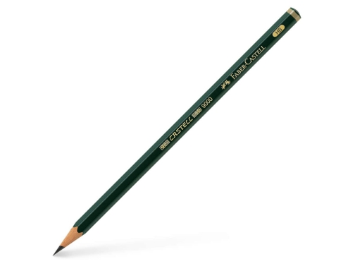 Lapices de grafito faber 9000 hb unidad Faber-Castell 119000, imagen 2 mini