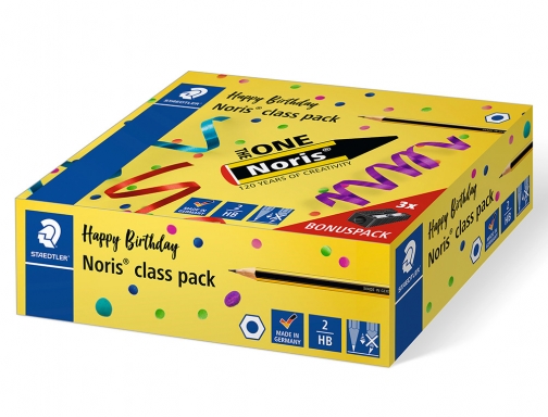 NORIS CAJA 144 LAPICEROS STAEDTLER Nº2 HB GRAFITO - Pentágono Universal,  S.L. - Tu papelería online