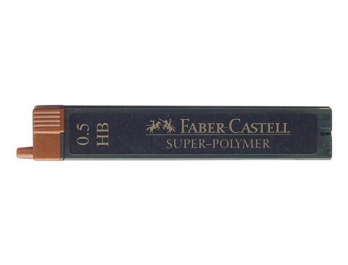 Minas faber grafito 9065 0,5 mm hb estuche de 12 minas Faber-Castell 120500, imagen 2 mini