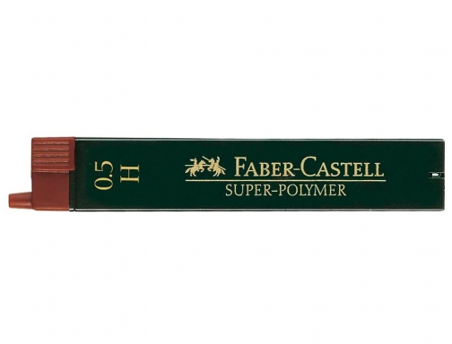 Minas faber grafito 9065 0,5 mm h estuche de 12 minas Faber-Castell 120511, imagen 2 mini