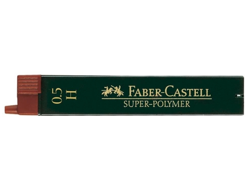 Minas faber grafito 9065 0,5 mm h estuche de 12 minas Faber-Castell 120511, imagen 2 mini