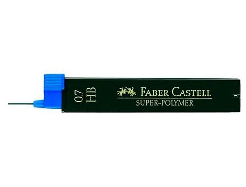 Minas faber grafito 9067 0,7 mm hb estuche de 12 minas Faber-Castell 120700, imagen 2 mini