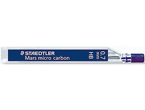 Minas Staedtler mars micro grafito 0,7 mm h tubo con 12 unidades 250 07-H, imagen 2 mini