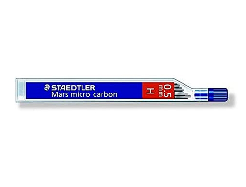 Minas Staedtler mars micro grafito 0,5 mm h tubo con 12 unidades 4007817213650, imagen 2 mini