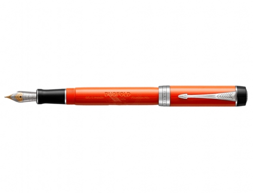 Pluma Parker duofold centennial rojo vintage 1931375, imagen 2 mini