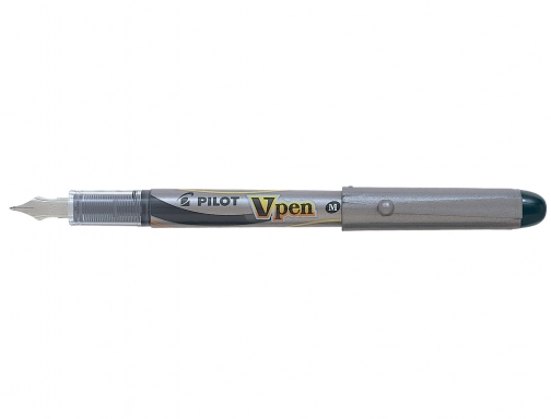 Pluma Pilot v pen silver desechable negro svp-4wb NVPN, imagen 2 mini