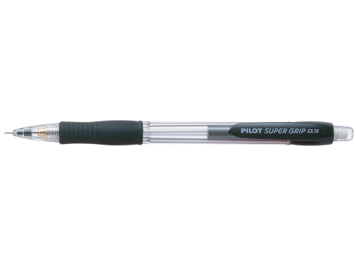 Portaminas Pilot super grip negro 0,5 mm sujecion de caucho N185N, imagen 2 mini