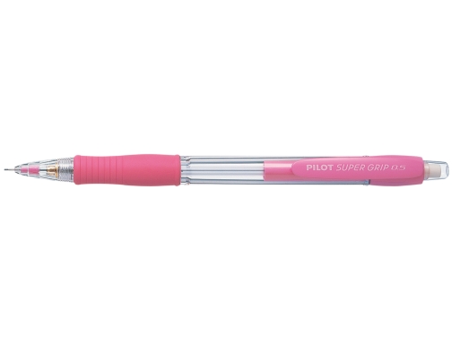 Portaminas Pilot super grip rosa 0,5 mm sujecion de caucho N185RS, imagen 2 mini