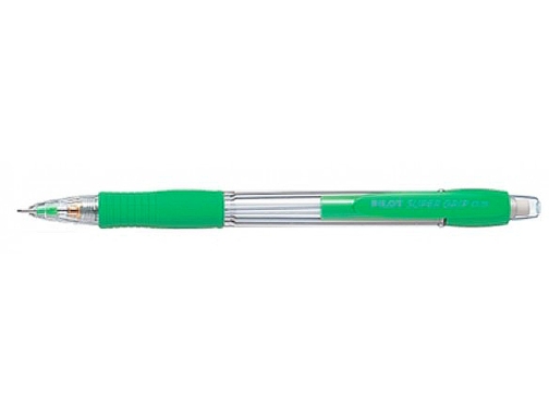 Portaminas Pilot super grip verde claro 0,5 mm sujecion de caucho N185VC, imagen 2 mini