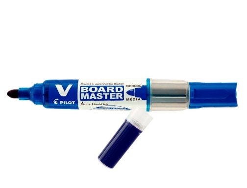Recambio rotulador Pilot v board VBoard master tinta azul NRVBMA, imagen 5 mini