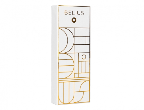 Roller Belius carte blanche color blanco y dorado tinta negra caja de BB273 , blanco dorado, imagen 4 mini